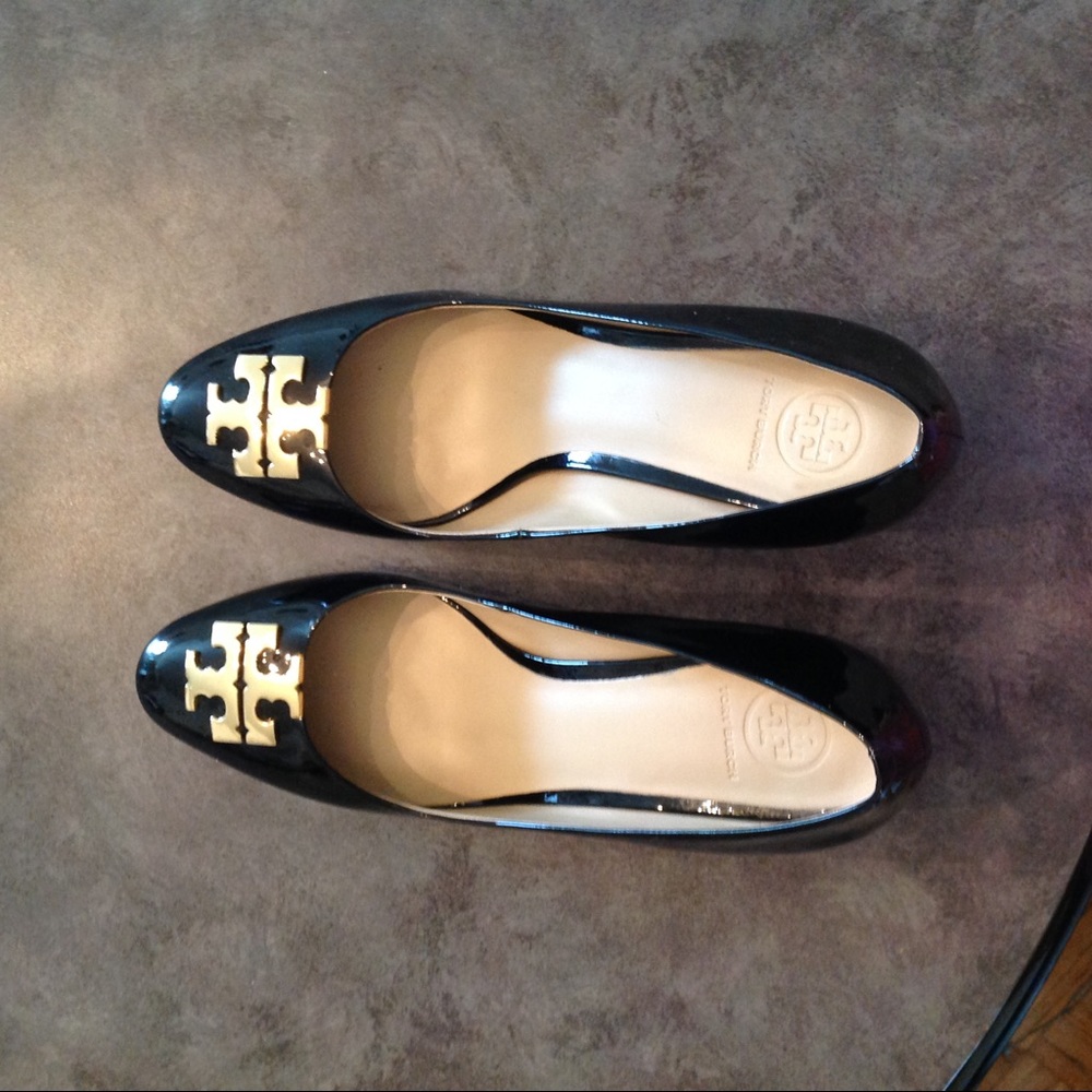 Tory Burch Raleigh 70mm patent leather pump